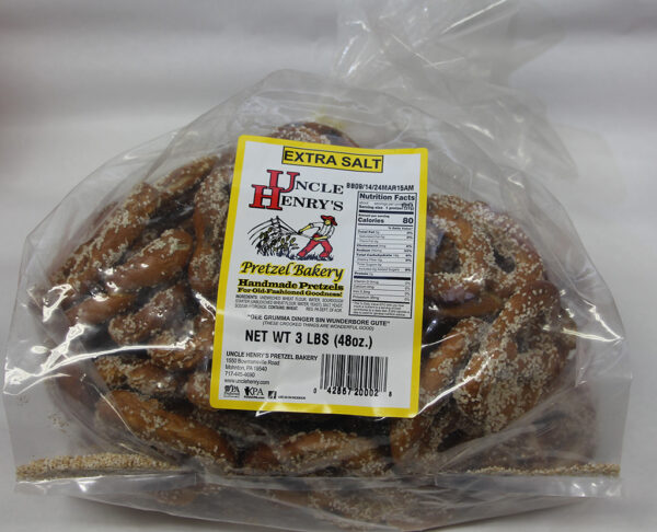 3 lb. Extra Salty Pretzels