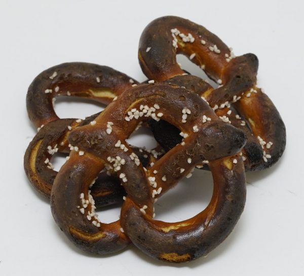 Toasted pretzels.