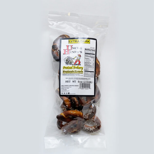 Extra Dark Regular Pretzels 8oz Bag