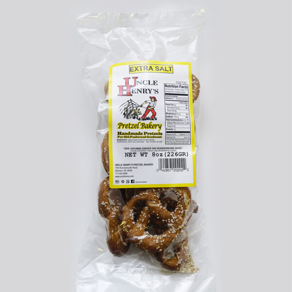 Original Extra Salt 8oz Pretzels