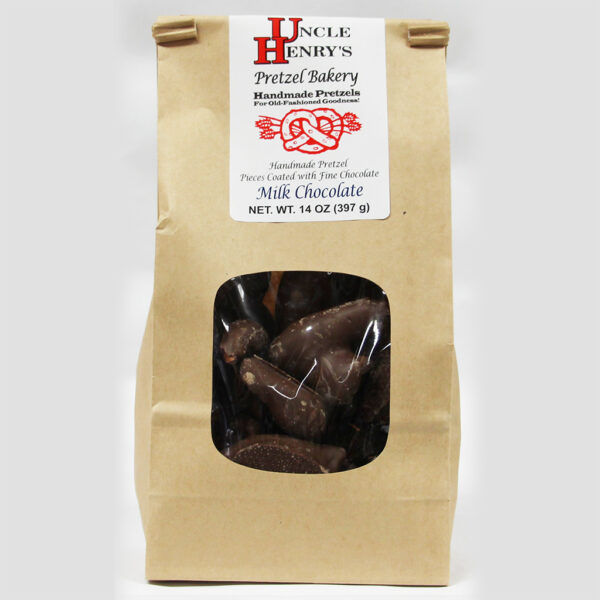 14 oz Milk Chocolate Coated Pretzels