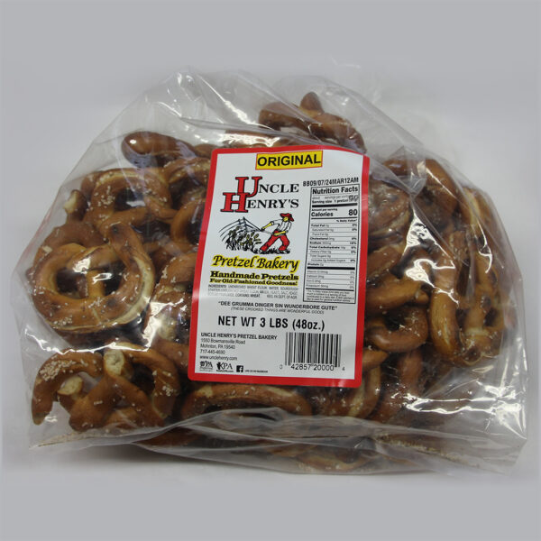 3lb Bag of Original Pretzels